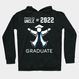 Proud uncle of 2022 graduate blue Hoodie